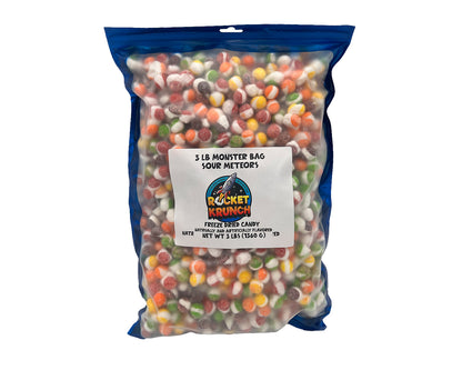 Rocket krunch Sour Meteor Freeze Dried Candy