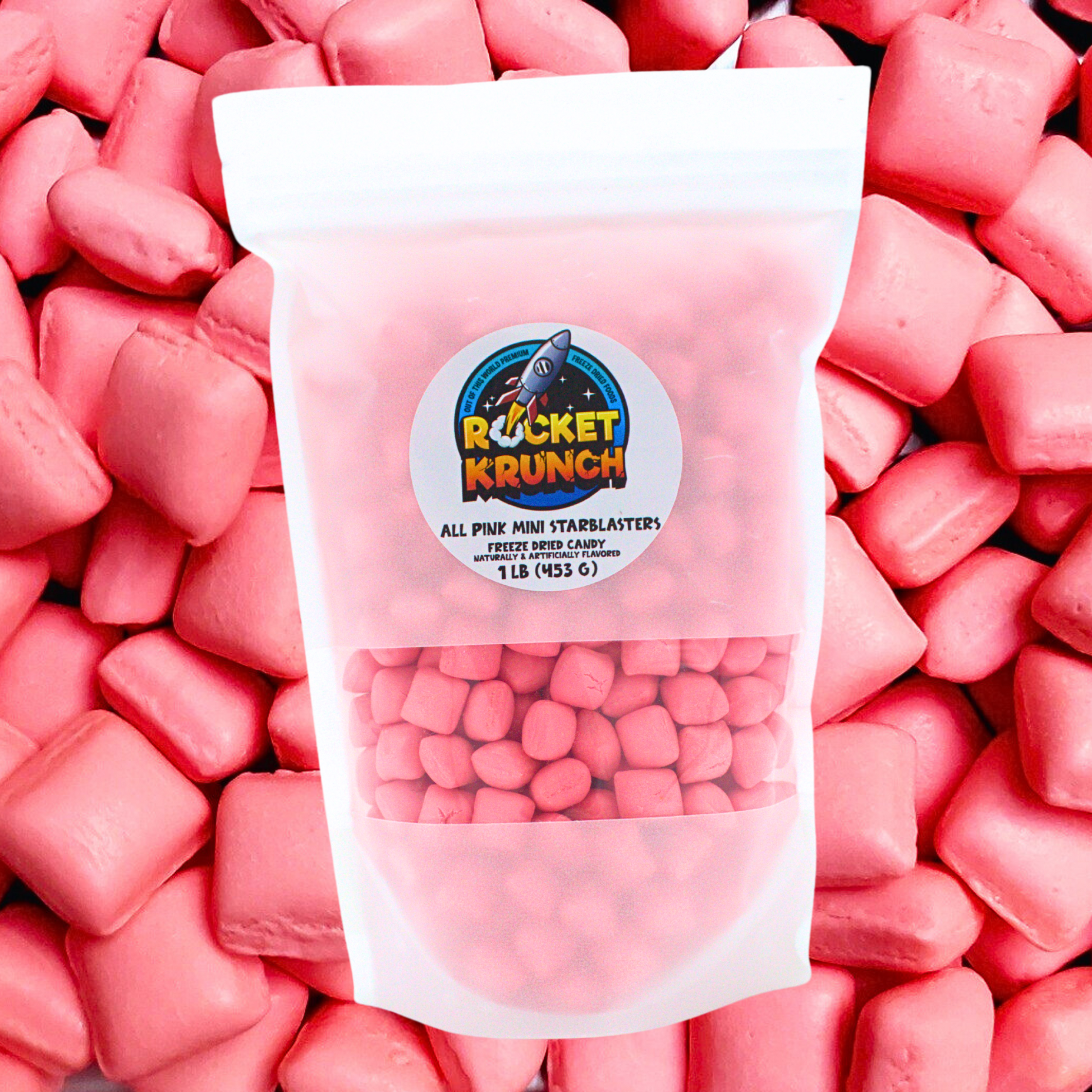 Pink Starblasters Freeze Dried Candy store