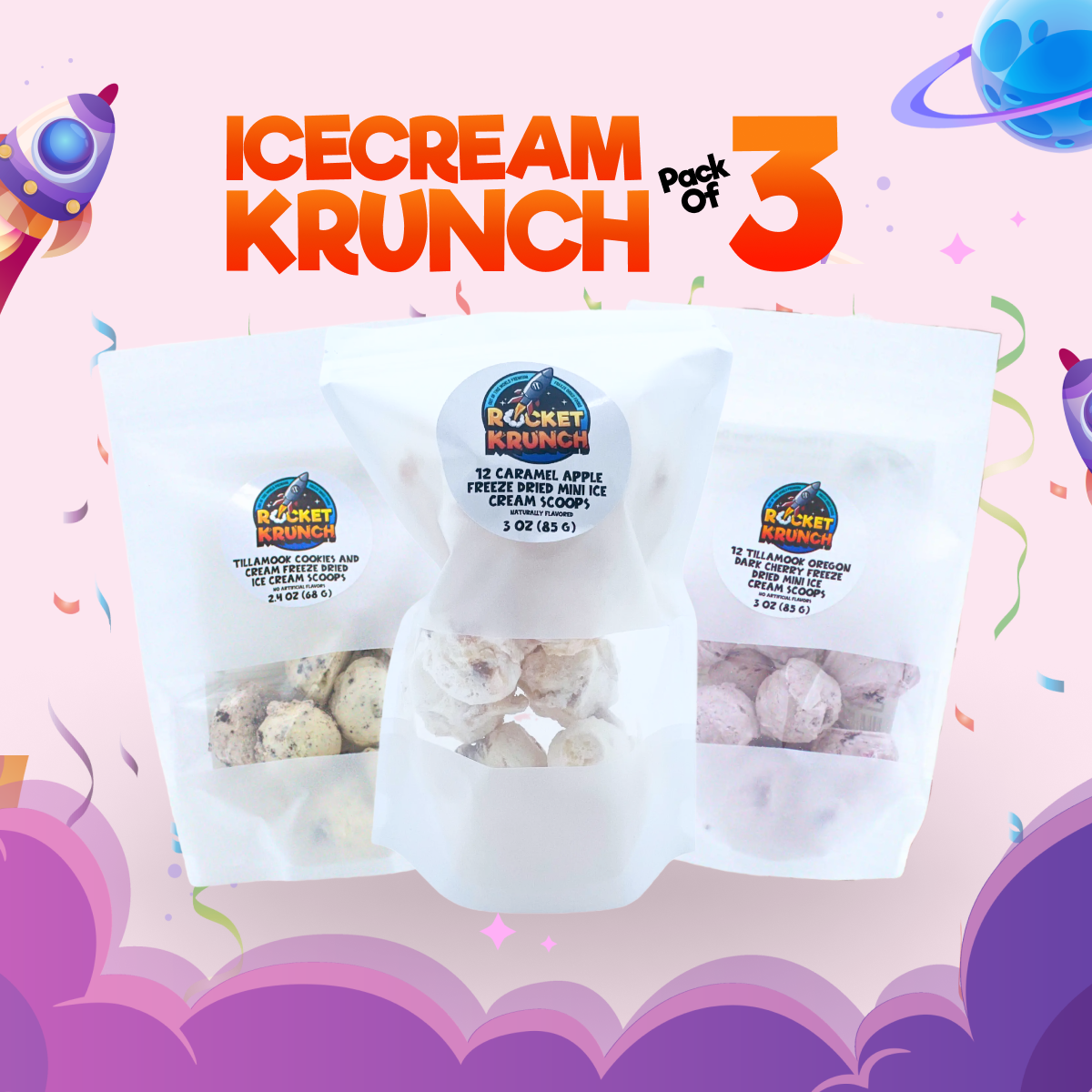 Ice Cream Krunch Pack