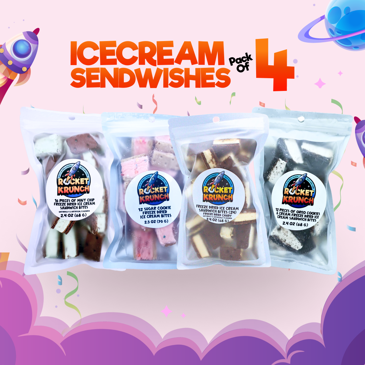 Ice Cream Sendwishes Pack