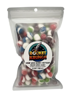 Sour Wild Berry Meteors Freeze Dried Candies