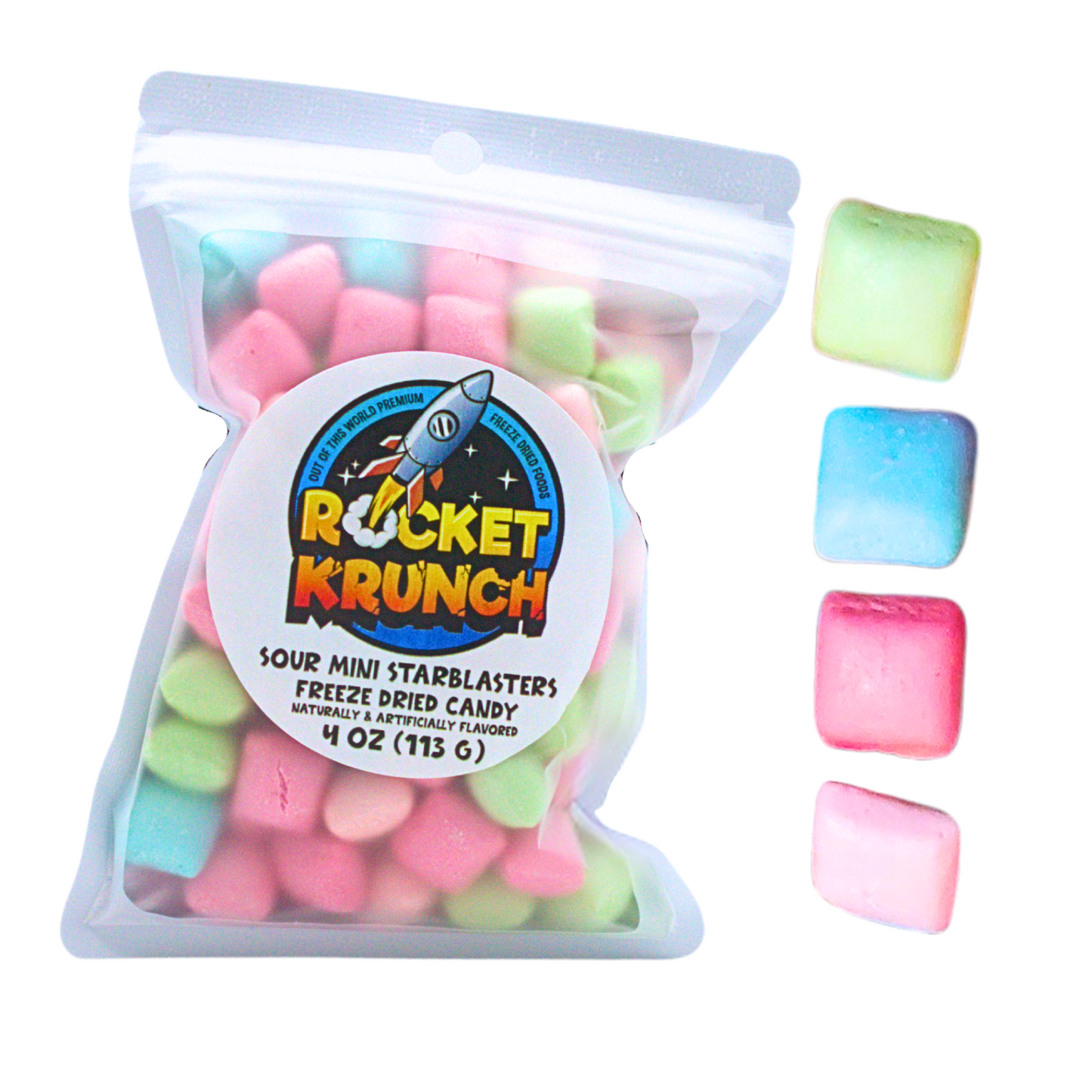 Sour Mini Starblasters Freeze-Dried Candy