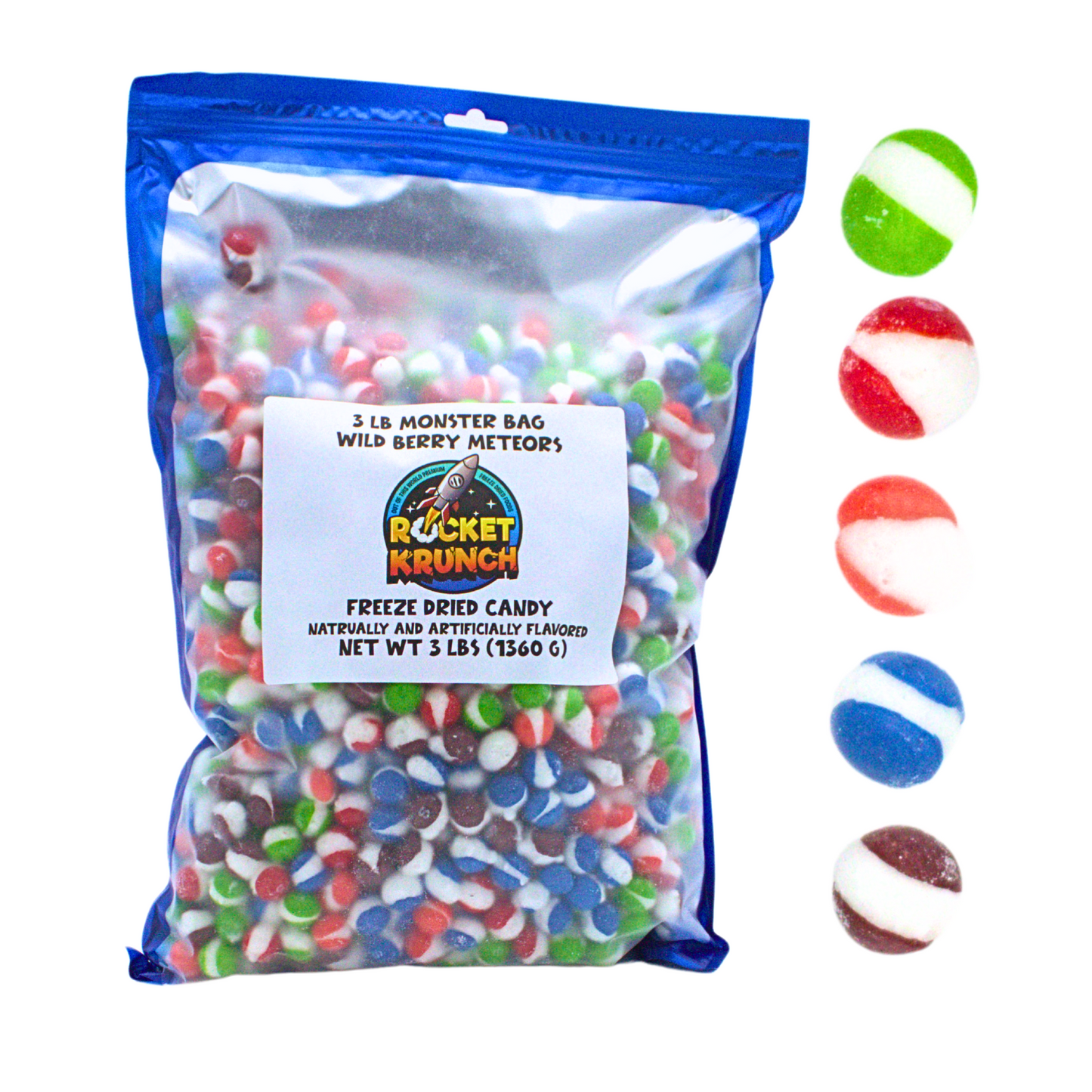 Wild Berry Meteors Freeze-Dried Candy