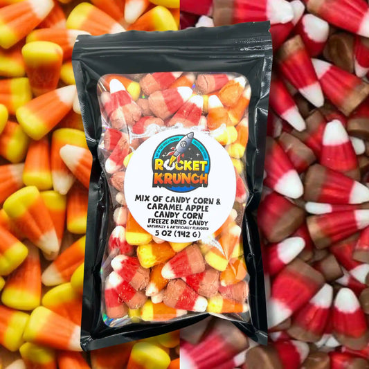 Mix of Traditional Candy Corn & Caramel Apple Candy Corn